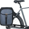 Basil Miles Double Bag - Dubbele fietstas, unisex, sportief, 34L, waterdicht, zwart