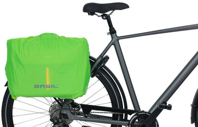Basil B-Safe Commuter Nordlicht - laptoptas - 17 liter - olijf groen