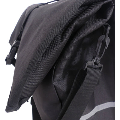 Edge Fietstas Traveller 18 liter 48 x 30 x 15 cm zwart