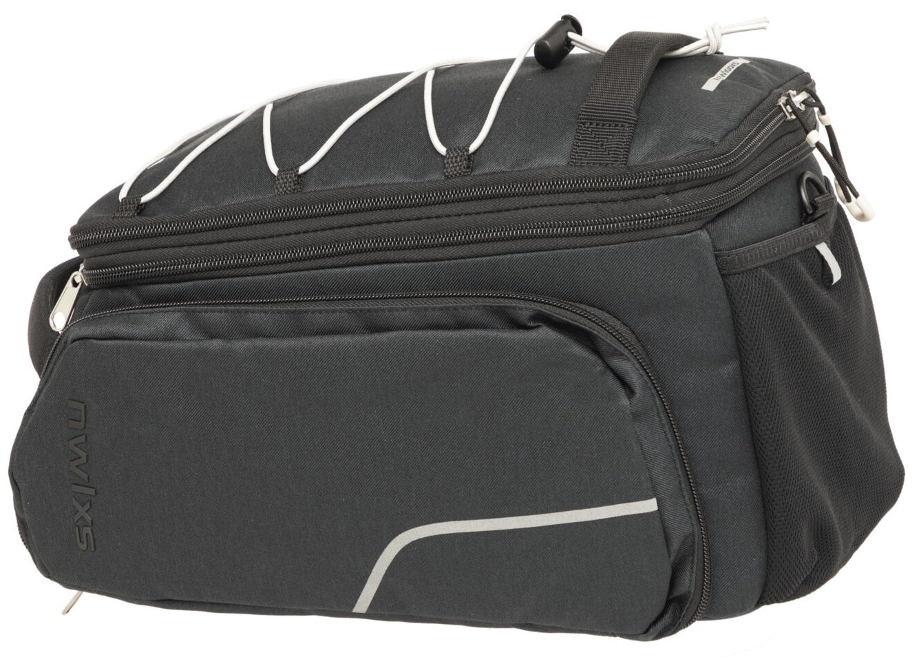 Sports Trunkbag Racktime 2 - Waterafstotend Polyester - 31L - Zwart Grijs
