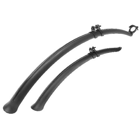 M-Wave Fender Set 28 Matte Black
