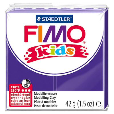 FIMO Kids Boetseerklei Paars, 42gr