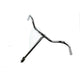 Manillar Humpert 30 cm cromo fijo