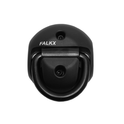 Falkx FALKX Muur vloer met 14mm gehard stalen oog, incl. bevestigingsbouten