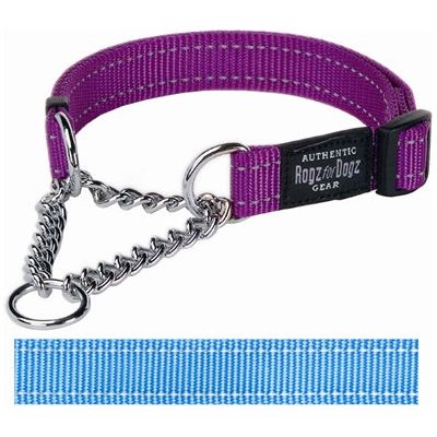 Rogz para perros FanBelt Halfslip Collar Turqouise