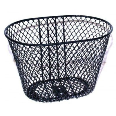 QT Cycle Tech Basket Children's Steel 16 20 pulgadas Montaje fijo en negro 2007283