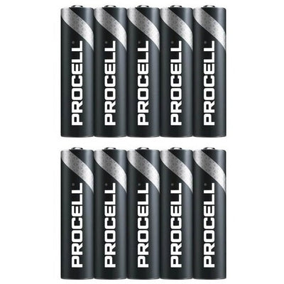 Duracell Procell AAA batterie alcaline, 10 pezzi (imballaggio dell'officina)