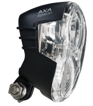 AXA Echo 30 Accendi da Hub-Dynamo E-Bike 6 Volt STVZO Keur Esclusivo FeedLight Staffa