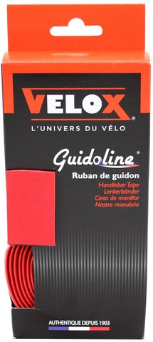 Velox set stuurtape Guidoline Kurk rood