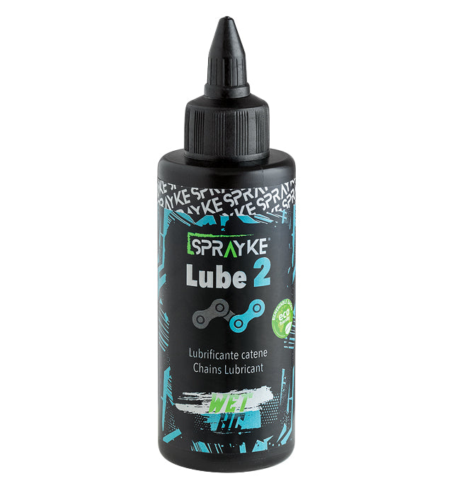 Sprayke lubricante de cadena de bicicleta sprayke húmedo 120 ml