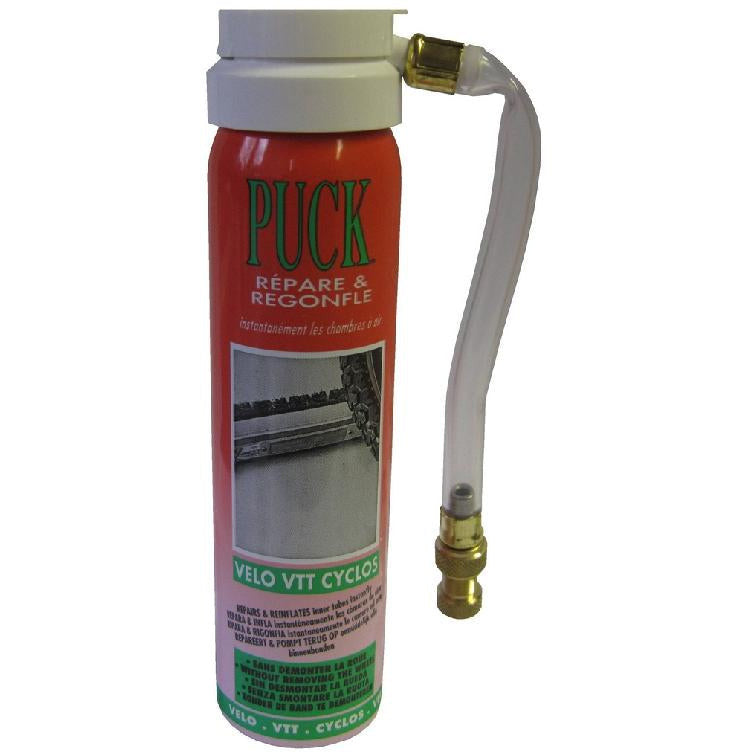 Puck spray reparador de cámara de bicicleta 75ml