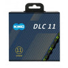 KMC DLC 11-speed fietsketting, 118 schakels, zwart