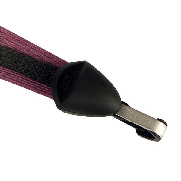 veiligheidsbinder 50 cm nylon/elastaan roze/zwart-Bibia