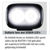 Sigma koplamp Buster 1100 LED schroefhouder -Li-ion accu USB