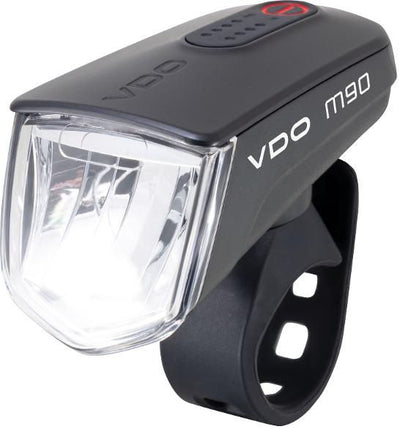 Vdo eco light m90fl koplamp usb led 90lux li-on + micro usb kabel