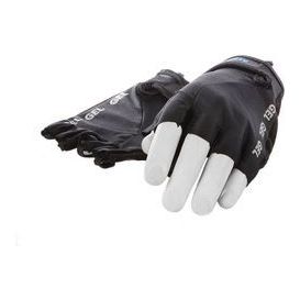 Mirage Lycra handschoen maat m gel zwart korte vinger op kaart