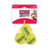 Kong Squeakair tennisbal geel met piep