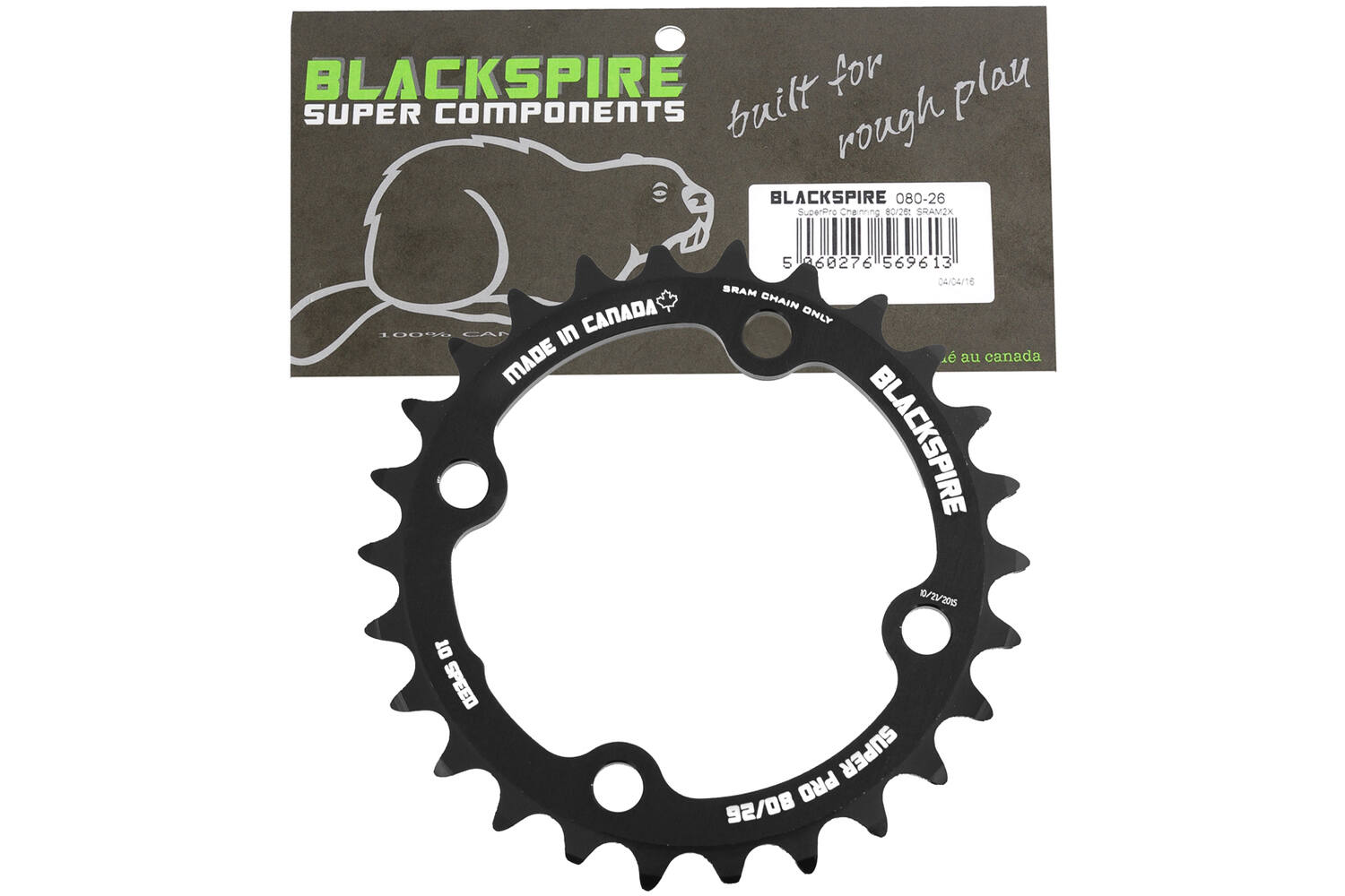 Blackspire - kettingblad mtb super pro sram xx xo x9 80bcd ...