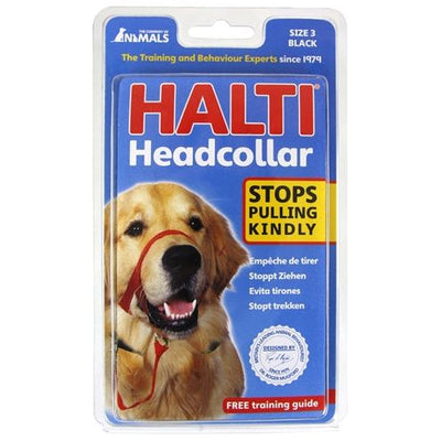 The Company of Animals Company of Animals Halti Headcollar Black