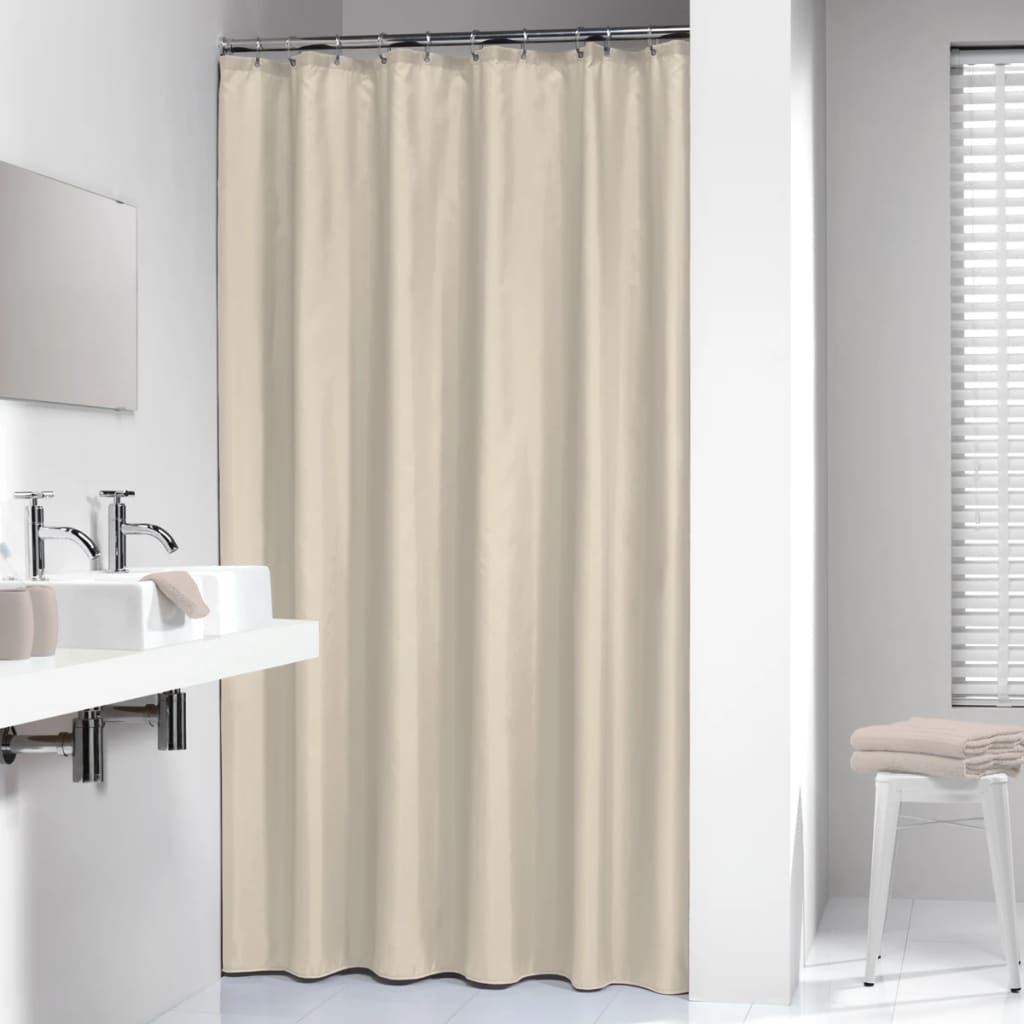 Cortina de ducha de piel de sello Granada 180 cm beige 217001360
