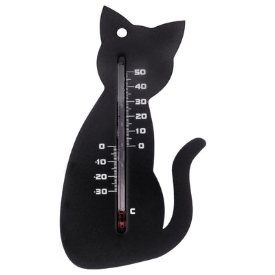 Nature Nature Wall Termometro gatto nero