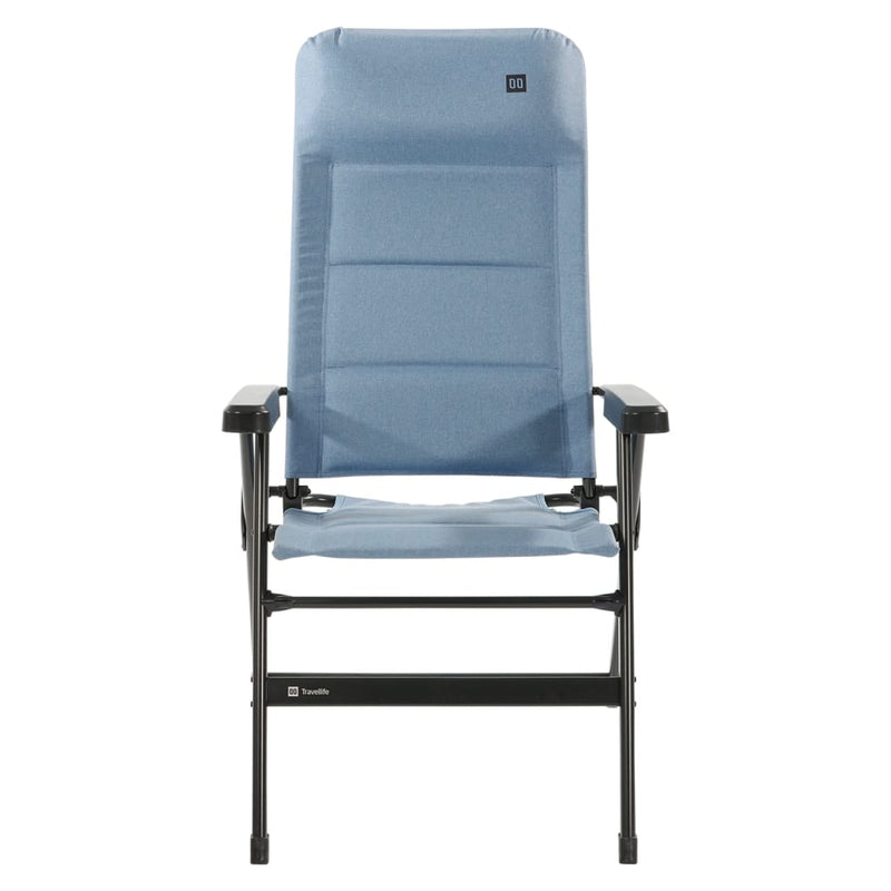 Travellife travellife sedia da campeggio da campeggio comfort regolabile il lago l blu