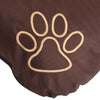Colchón de perros de Vidaxl tamaño xxl marrón