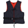 Vidaxl chaquetas de natación 50 N 50-70 kg azul marino 4 pcs