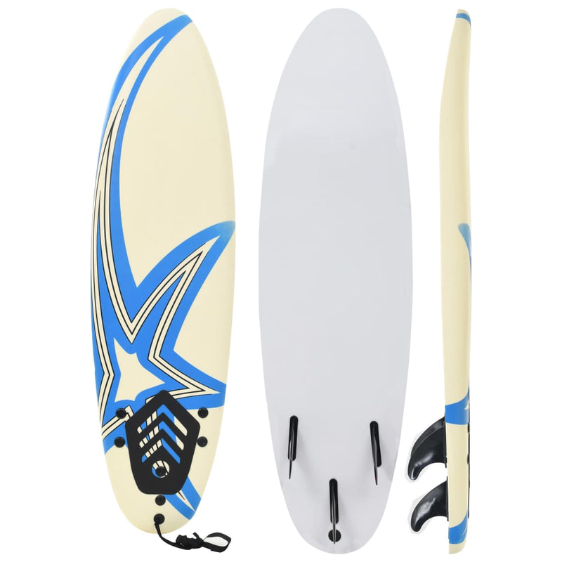 Vidaxl Surfboard 170 cm Star