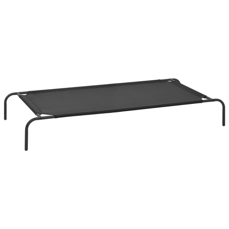 Vidaxl Dog Led alterato XL Testileen Black