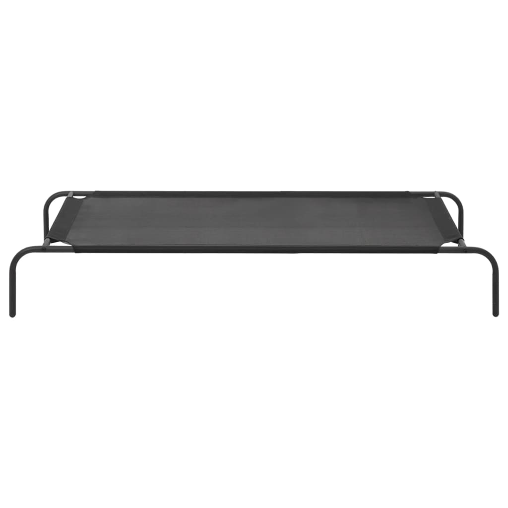 Vidaxl Dog Led alterato XL Testileen Black