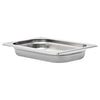Vidaxl Gastronormbakken 12 PC GN 1 4 40 mm in acciaio inossidabile