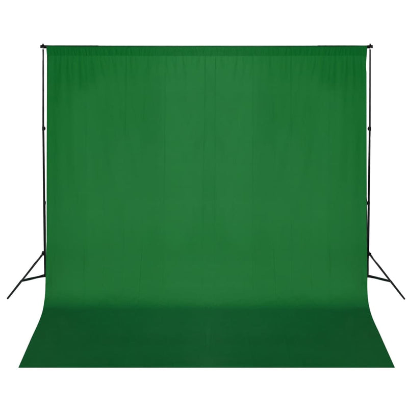 Sistema de fondo de Vidaxl 600x300 cm verde
