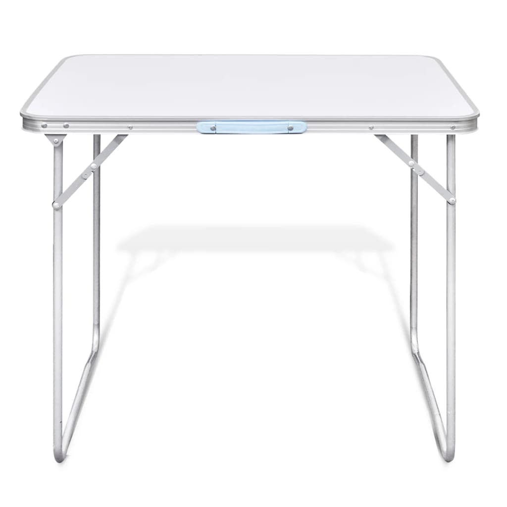 VidaXL Campingtafel inklapbaar met metalen frame 80 x 60 cm
