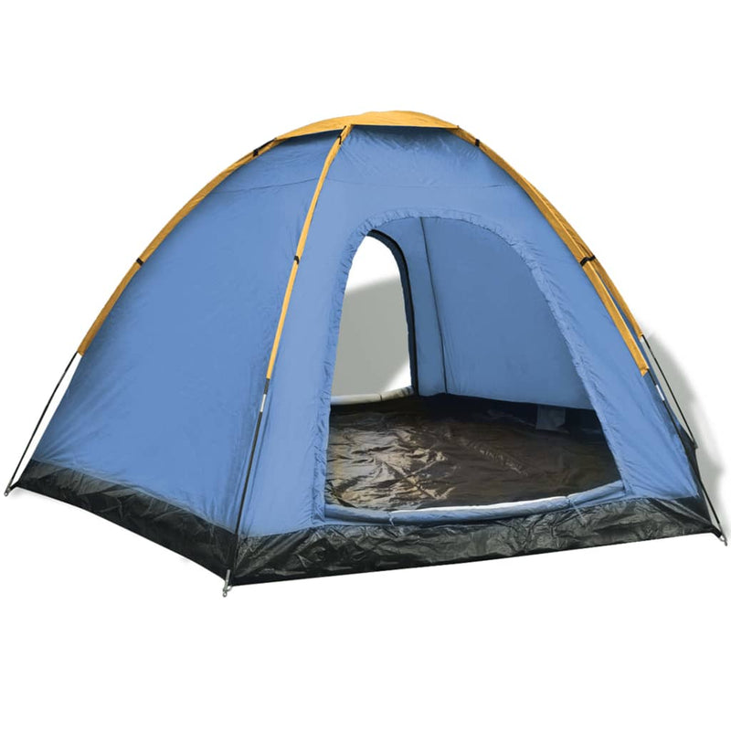Tenda Vidaxl Blu e Giallo 6 persone