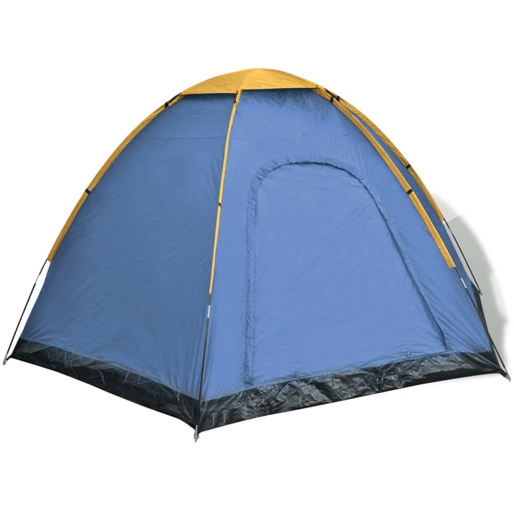 Tenda Vidaxl Blu e Giallo 6 persone