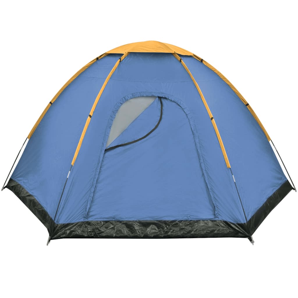 Tenda Vidaxl Blu e Giallo 6 persone
