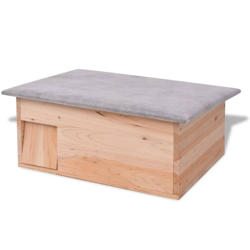 Vidaxl Egelhuis 45x33x22 cm de madera