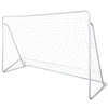 Vidaxl Football Goals 2 PCS 240x90x150 cm de acero