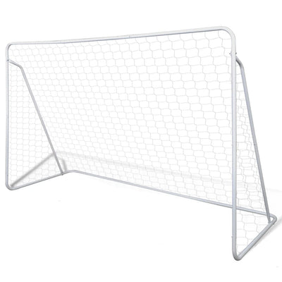 Vidaxl Football Goals 2 PCS 240x90x150 cm de acero