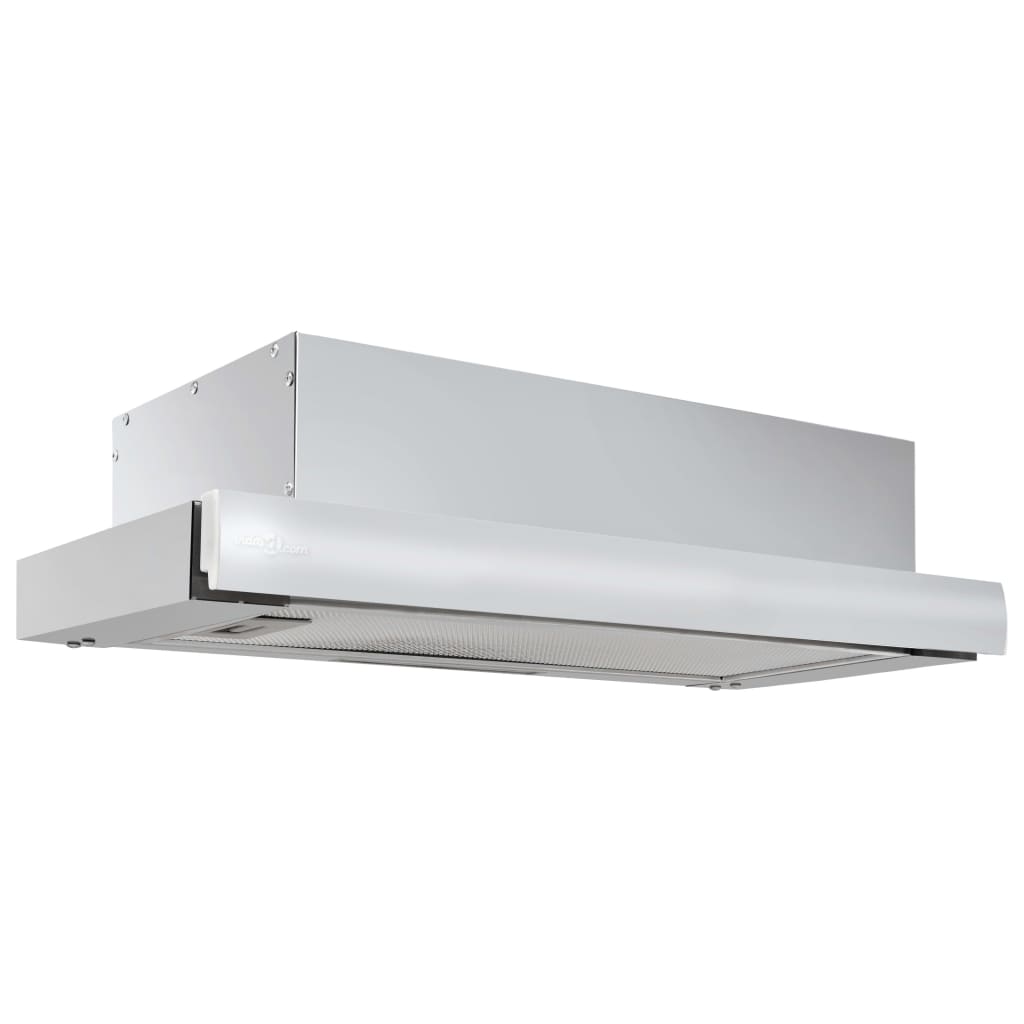 Vidaxl Extractor Hood Construido -en Slim 480 m³ U acero inoxidable de aluminio