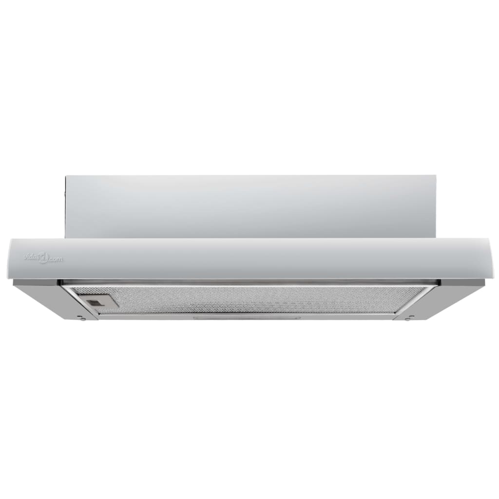 Vidaxl Extractor Hood Construido -en Slim 480 m³ U acero inoxidable de aluminio