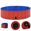 Vidaxl Dog Nwimming Pool Plegable 120x30 cm PVC Rojo