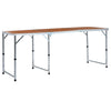 VidaXL Campingtafel inklapbaar 180x60 cm aluminium