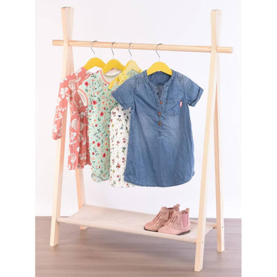 Soluciones de almacenamiento estante de ropa para niños de Beukenhout