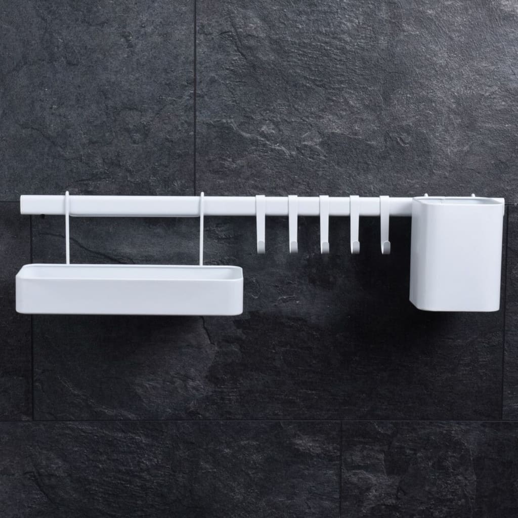 Excelente Housware Housware Organizador de cocina de 8 partes Negro