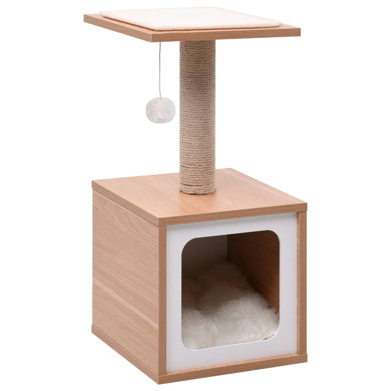 Vidaxl Cat Rangeing Post con Sisal Krabmat 62 cm