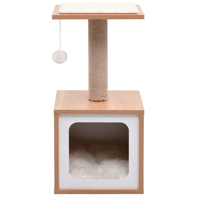 Vidaxl Cat Grakeding Post con sisal krabmat 62 cm