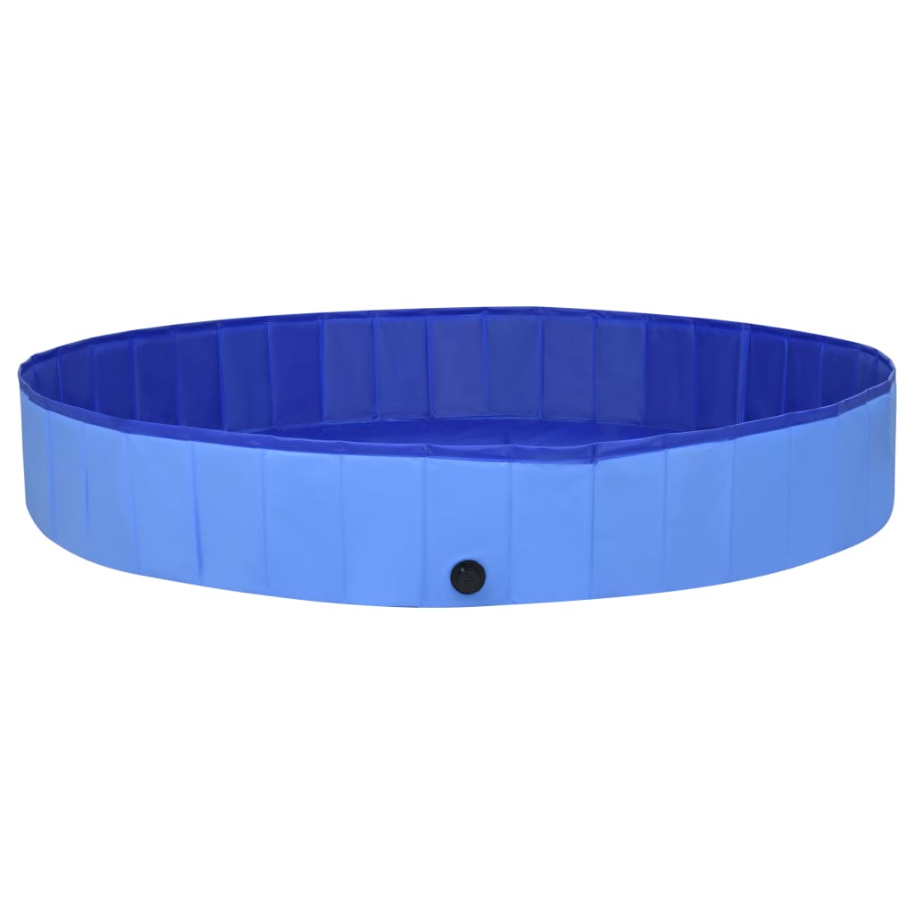 Vidaxl Dog Nwimming Pool Plegable 300x40 CM PVC Azul