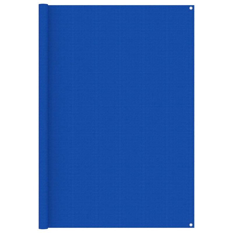 VidaXL Tenttapijt 200x400 cm HDPE blauw